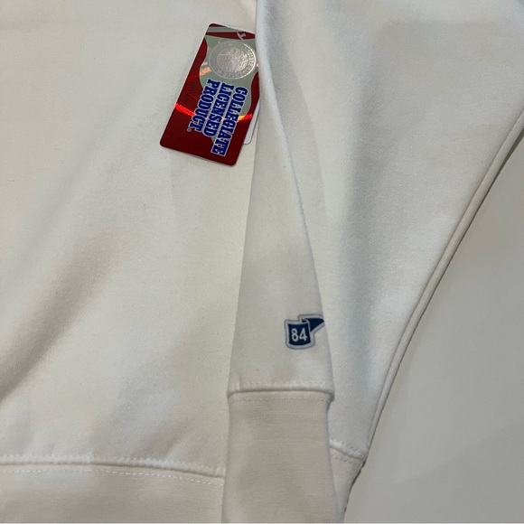 University of California Davis UCD Crewneck Sweatshirt White Size Small New - Picture 4 of 4